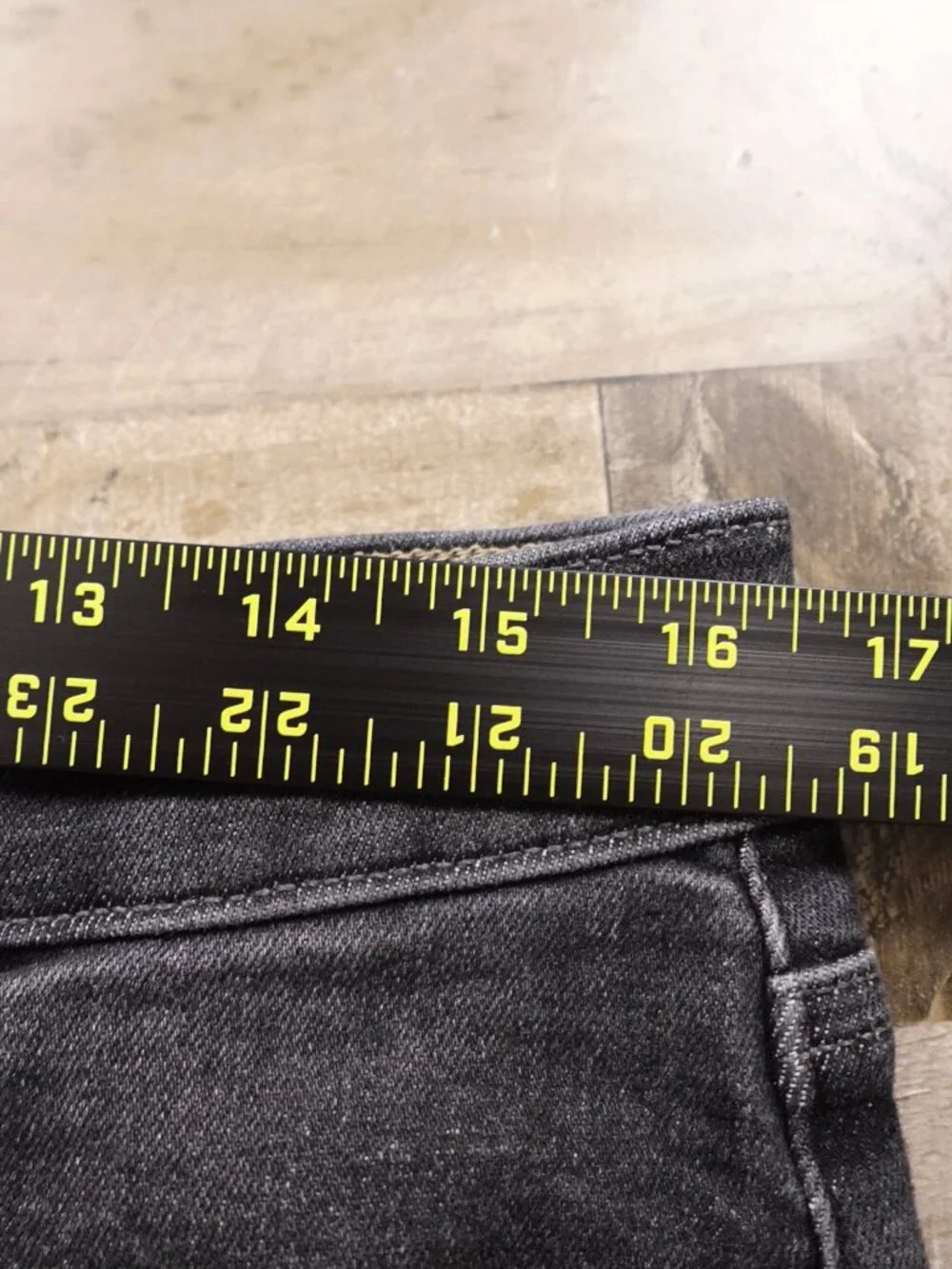 Banana Republic Slim Fit Jeans Men's 34x32 Black Summit Wash Stretch Denim